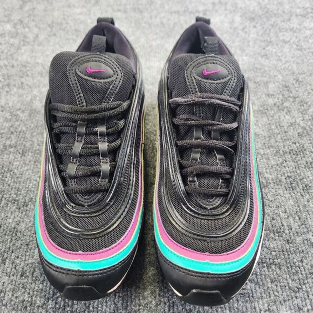 Nike Air Max 97 Black Grape W‎ Size 8 Purple Aqua READ - Picture 2 of 10
